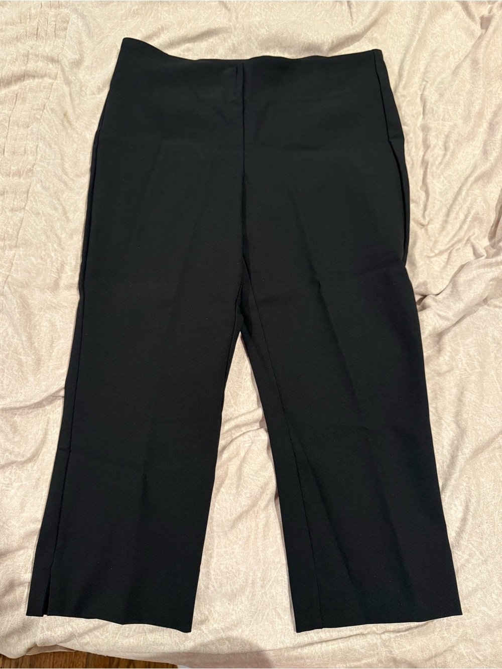 Classic Black Women’s Capri Dress Pants
